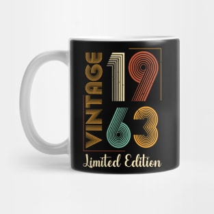 Vintage 1963 Limited Edition 60th Birthday Mug